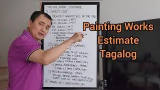 Painting Works - Estimate -Tagalog