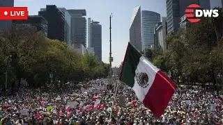 LIVE: Generation Z Takes to Streets Against Corruption in Mexico City | DWS News | AC14