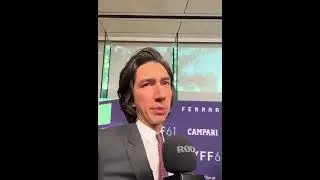 Adam Driver talks about getting The Italian accent in Ferrari