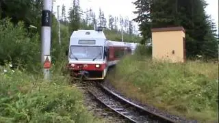 Tatry Wysokie - Kolej w Słowacji na wysokości 1400 m.n.p.m