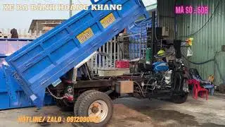 XE BA BÁNH MÁY DẦU ĐẶT ĐÓNG THEO YÊU CẦU ( MÁY KUBOTA )