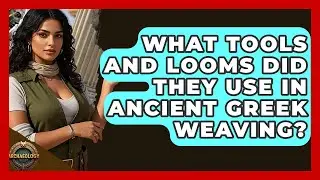 What Tools And Looms Did They Use In Ancient Greek Weaving? - Archaeology Quest