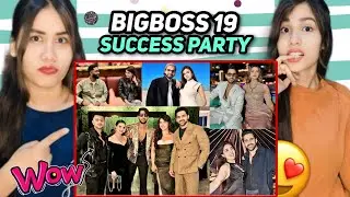 Bigg Boss Success Party 🎉🔥 | All Contestants Together | Trending Reels Reaction