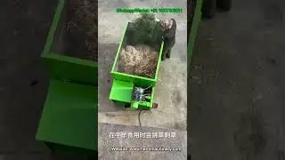 Mejora tu granja con una mezcladora TMR y trituradora de hierba y silo para el ganado