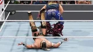 WWE 2K19 - Tyler Breeze vs Kalisto - Gameplay (PC HD) [1080p60FPS]
