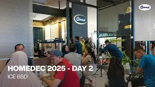 Onna Event : DAY 2 Onna at @HOMEDEC_Indonesia , still scrolling while we&rsquo;re rolling? 😏