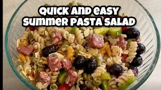 Easy Italian Pasta Salad