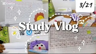 Study Challenge 3/21🧿🩵 | Focus On Your Goal👩&zwj;🎓📚 | Let's Study With Me 💗👀