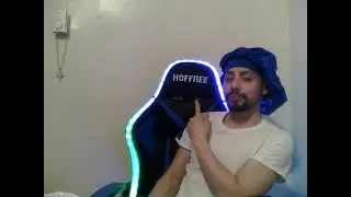 Unboxing, Installing, And First Review On The Hoffree LED RGB Gaming Chair, With Bluetooth Speakers!