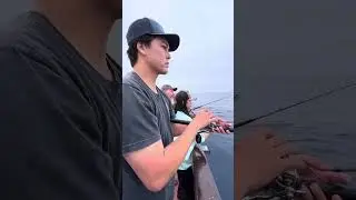 Father daughter fishing trip onboard the CONDOR         San Diego #yellowtail #fishing #sandiego