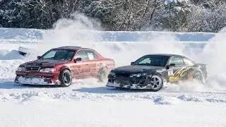 Заснеженная трасса Никко 😳