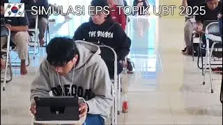 SIMULASI EPS-TOPIK UBT 2025 DI LPK HANKUK SIPPO