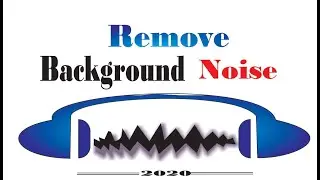 How to Remove Background Noise from Audio & voice recording ---Audio Editing (2020) in Urdu/Hindi.