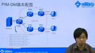 Network engineer course HCNP IP组播 08 PIM-DM协议原理与配置