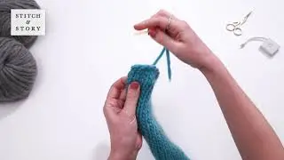 HOW TO WEAVE IN LOOSE ENDS - KNITTING TUTORIAL