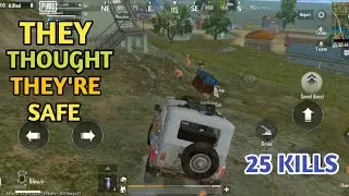 THEY THOUGHT THEY WERE SAFE  | 25 KILLS GAMEPLAY | DUO OR SQUAD GAMEPLAY | BY VIRUS