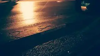 Asmr Calm rain sound with idle engine to help you sleep relax or study