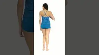 Nike Dazzle High Neck Tankini Top | SwimOutlet.com