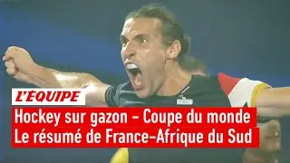 Hockey sur gazon - Coupe du monde : Les Bleus réagissent face à l'Afrique du Sud