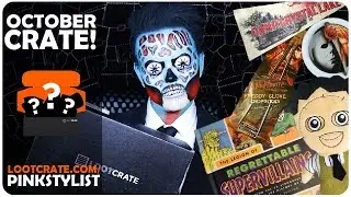 Loot Crate - Unboxing - HORROR! - October 2016