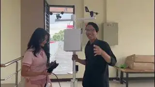 Pemasangan Alat Weather Station dan Penjelasan UI