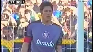 Atajadas de Lucas Molina en el partido Boca 0 - Independiente 0 (Apertura 2003)
