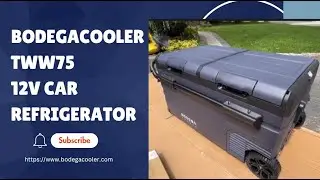 Portable Dual Zone Freezer With APP Control for Travel/Camping/RV | BODEGAcooler TWW75 Review