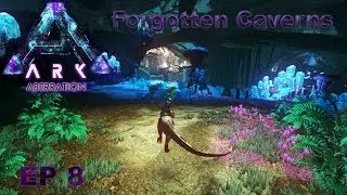 ARK Aberration - Ep 8 Exploring The Blue Luminous Area