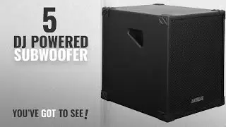 Top 10 Dj Powered Subwoofer [2018]: Earthquake Sound DJ-Quake 12-inch Subwoofer with Built-In