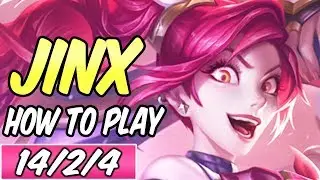 HOW TO PLAY JINX | Best Build & Runes | Diamond Commentary | Champion Guide | League of Legends | S9
