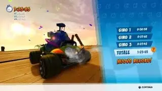 CTR Oxide's Time Trial - Crash Cove 1.25 - Crash&trade; Team Racing Nitro Fueled