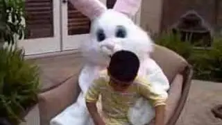 Easter bunny visit 4-08