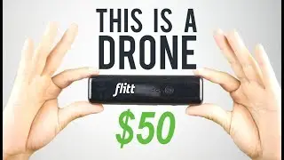 Flitt Drone Review - Best pocket drone 2018 with optical stabilization