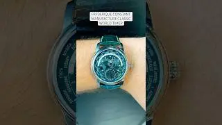 Frederique Constant Manufacture Classic World Timer, one of the best looking world time watches? 👌