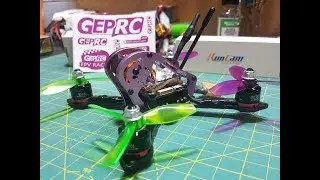 Модернизация 3-дюймового дрона, GepRC Sparrow, Runcam Micro Swift, Emax 1306 4000kv