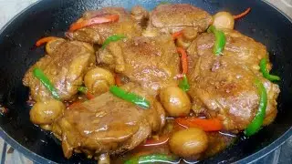 Have you tried this Chicken recipe? This is so Delicious! #chickeninoystersaucewithmushrooms