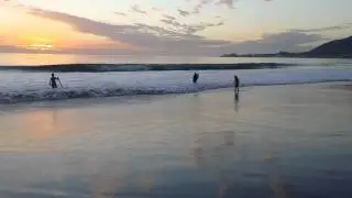 Winter Beach Day in California