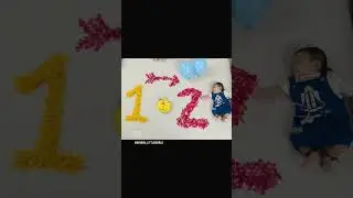 2 month baby birthday celebration ideas at home  #babyboy #babybirthdaycelebration #trending