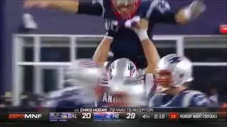 Tom Brady Reenacts Dirty Dancing Final Dance against Baltimore Ravens