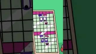 Numberblocks 96 had a makeover and look like 48 #makingnumberblocks #trending #games #fanmade