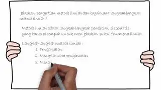 Apa itu Metode Ilmiah & dan Bagaimana Langkah-langkahnya ?