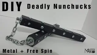 DIY: How to make Free Spin Nunchucks | Real Metal Nunchaku | 2017 Tutorial | HD1080p