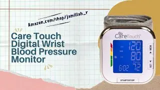Manage Your Health with Care Touch Digital Wrist Blood Pressure Monitor
