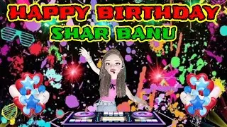 happy birthday shar banu 🎂 | ahns birthday studio |