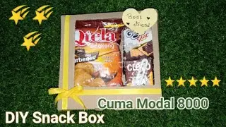 Snack Box Simple || DIY Hampers Low Budget || Gift Box Wisuda