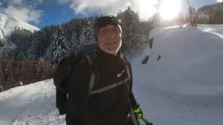Sci alpinismo Spiazzi di Gromo     prima uscita⛷️⛷️
