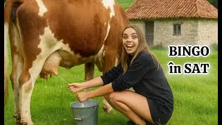 🐮 Jasmina chiar a muls o vacă!?!