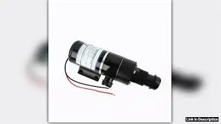 DC 12V 24V 45LMin Sewage Lift Pump Septic Tank Caravanning Yacht Household Toilet Kitchen Garbage