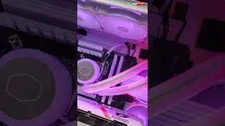 Tecware VXN pure white PC build!!