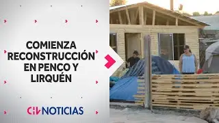 Comienza la reconstrucción en Penco y Lirquén: Vecinos se organizan para levantar sus casas